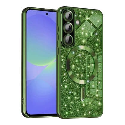 Techsuit Luxury Glitter MagSafe - θήκη για Samsung Galaxy A36 - Πολύχρωμο