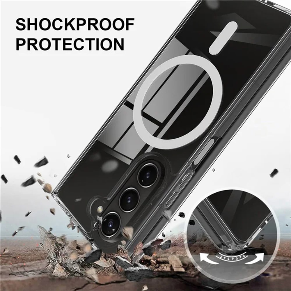 Techsuit MagSafe Pro - θήκη για Samsung Galaxy Z Fold6 - Διάφανο - Image 6