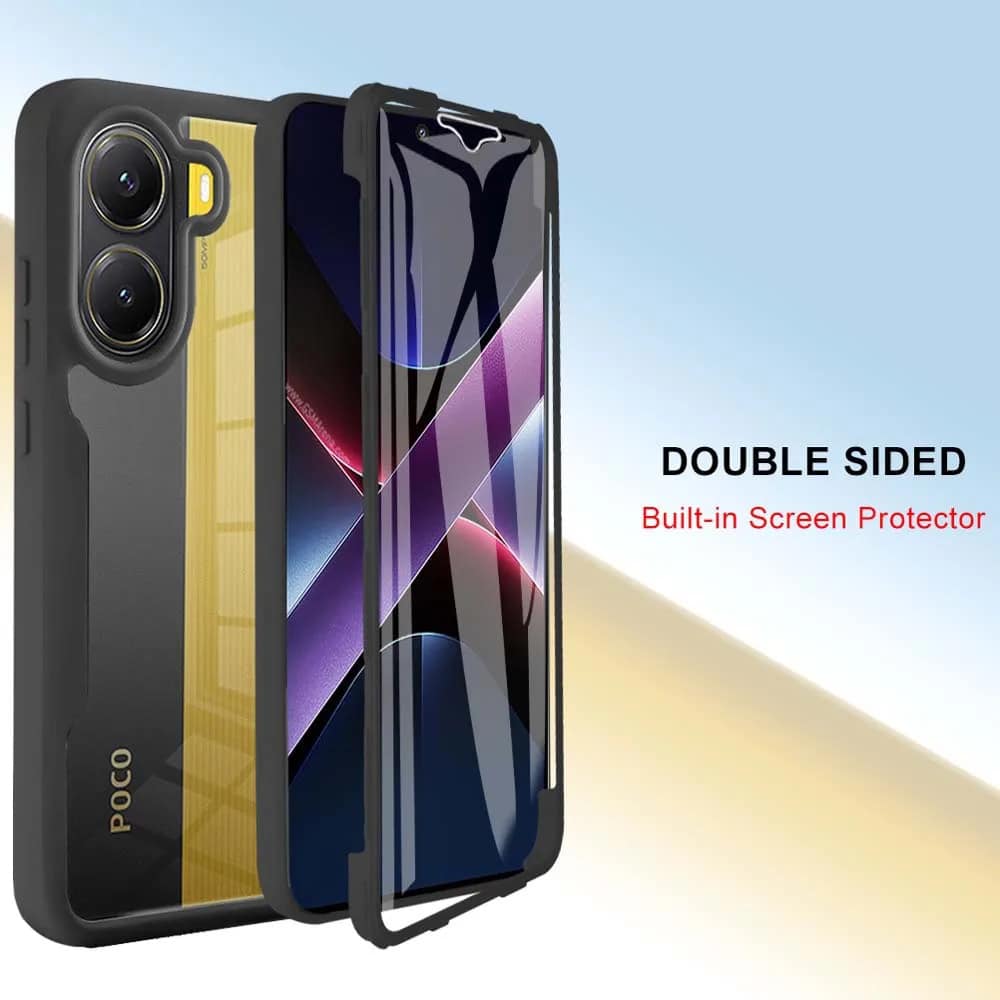 Techsuit ColorVerse 360 Series - θήκη για Xiaomi Poco X7 Pro - Μαύρο - Image 2