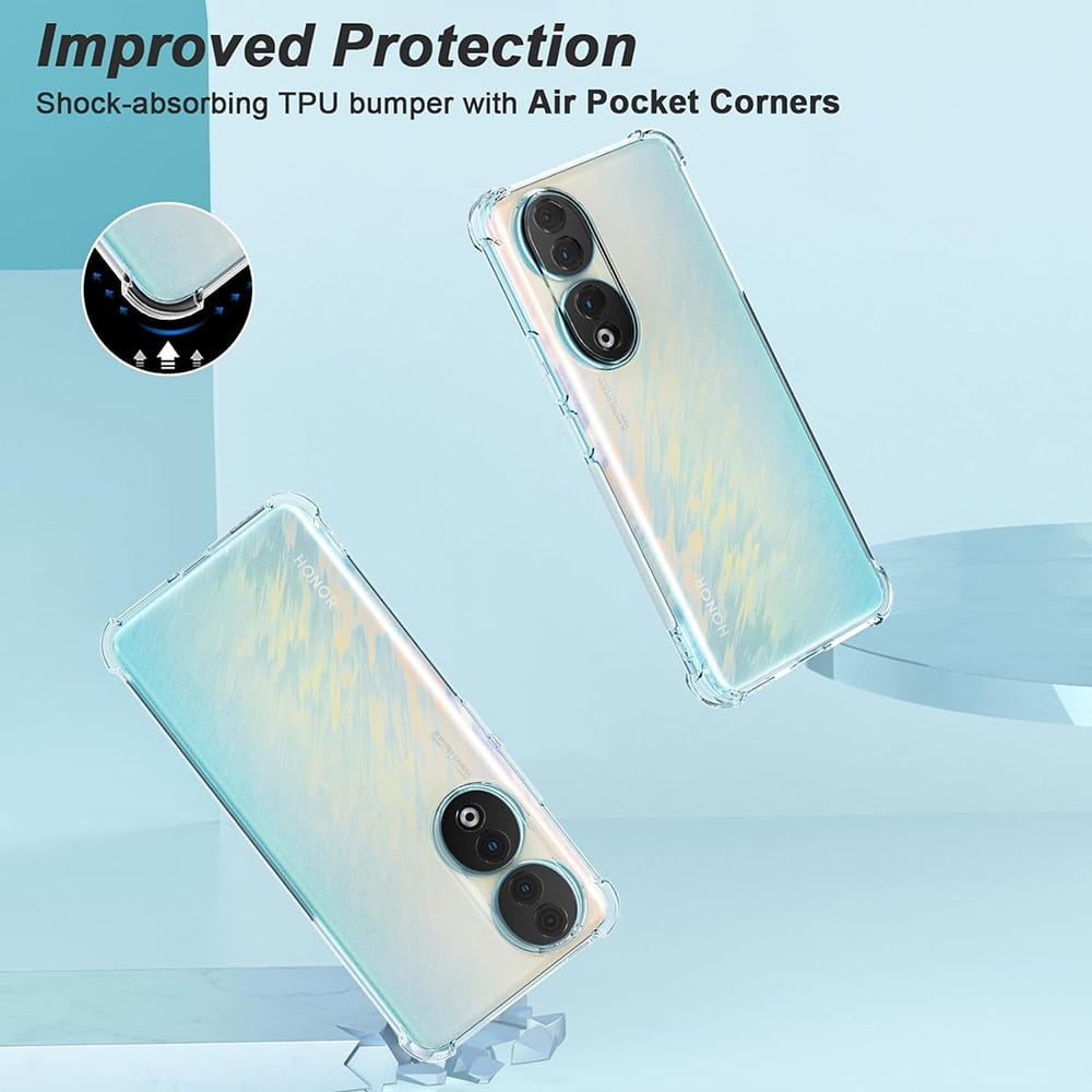 Techsuit Shockproof Clear Silicone - θήκη για Realme C75 - Διάφανο - Image 3