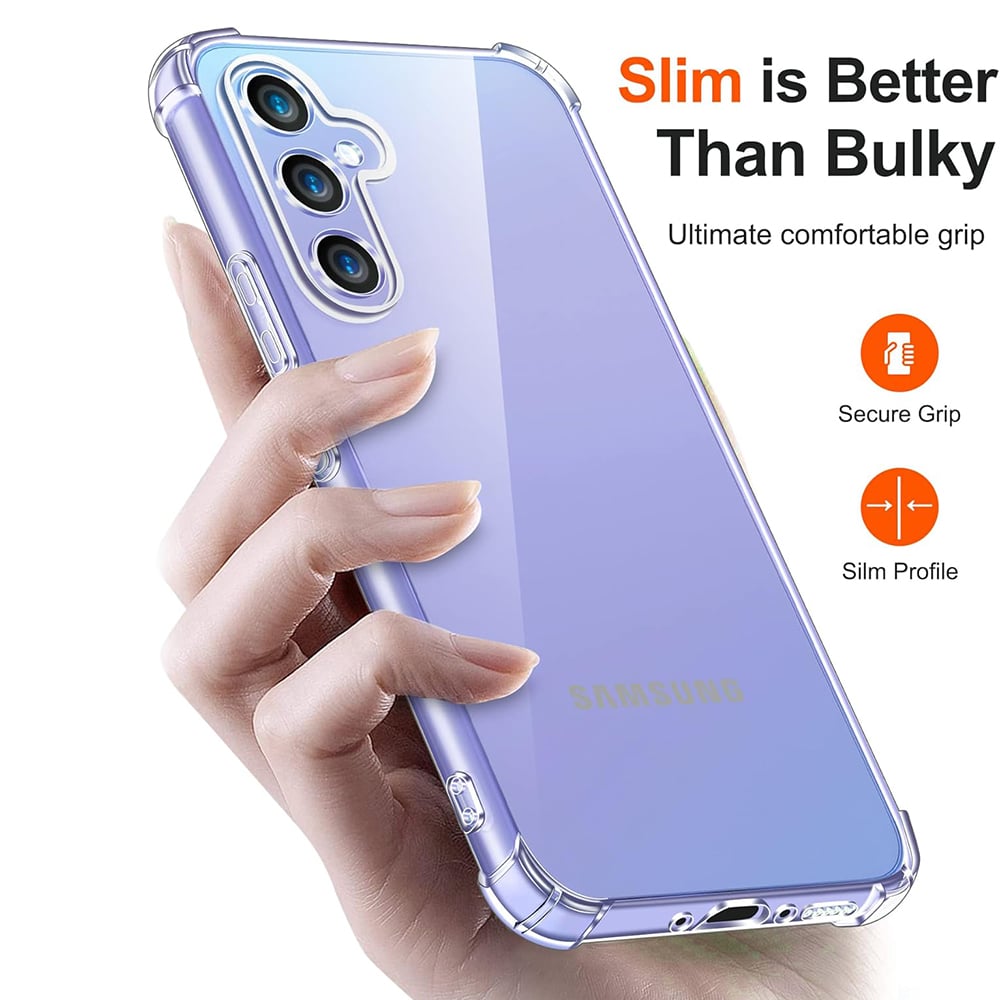Techsuit Shockproof Clear Silicone - θήκη για Realme C75 - Διάφανο - Image 5