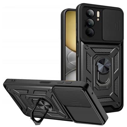 Techsuit CamShield Series - θήκη για Realme C75 / 14x - Μαύρο