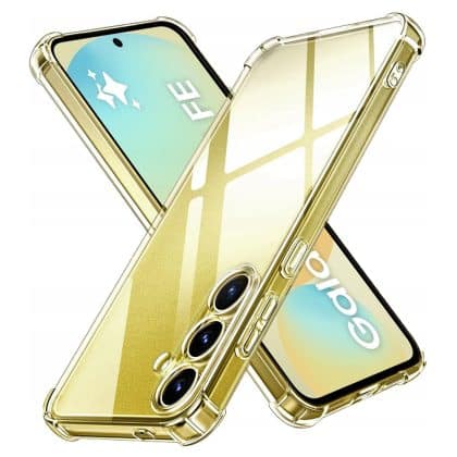 Techsuit Shockproof Clear Silicone - θήκη για Samsung Galaxy S24 FE - Διάφανο