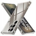 Techsuit Shockproof Clear Silicone - θήκη για Samsung Galaxy S25 Ultra - Διάφανο