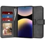 Techsuit Diary Book - θήκη για Xiaomi Redmi Note 14 Pro - Μαύρο