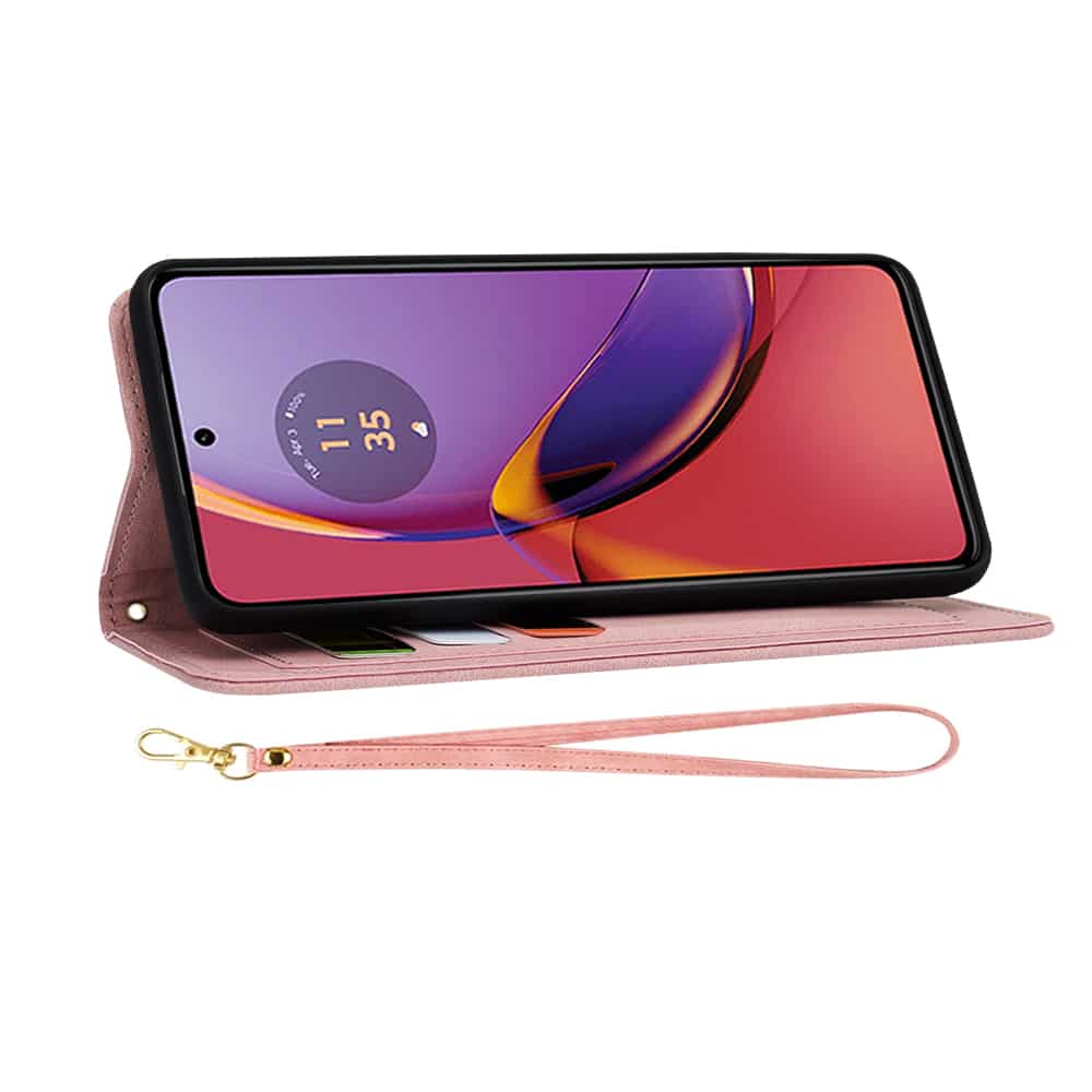 Techsuit FlipCraft - θήκη για Motorola Moto G84 - Ροζ - Image 5