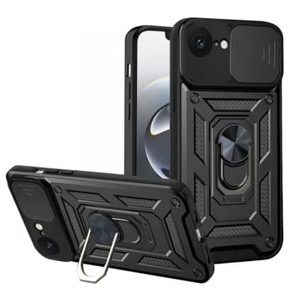 Techsuit CamShield Series - θήκη για Apple iPhone 16e - Μαύρο