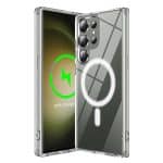 Techsuit MagSafe Pro - θήκη για Samsung Galaxy S23 Ultra - Διάφανο