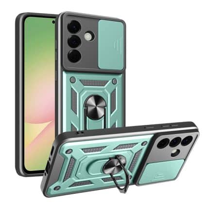 Techsuit CamShield Series - θήκη για Samsung Galaxy A56 - Πράσινο