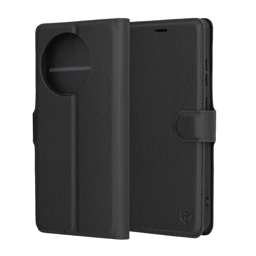 Techsuit Leather Folio - θήκη για Oneplus 13R - Μαύρο - Image 6
