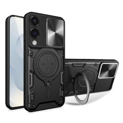 Techsuit CamGuard Pro - θήκη για Samsung Galaxy S25 Edge - Μαύρο