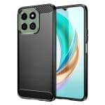 Techsuit Carbon Silicone - θήκη για Honor X6b - Μαύρο