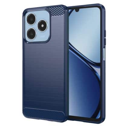 Techsuit Carbon Silicone - θήκη για Realme C61 / C63 - Μπλε
