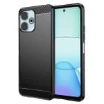 Techsuit Carbon Silicone - θήκη για Xiaomi Redmi 13 - Μαύρο