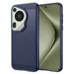 Techsuit Carbon Silicone - θήκη για Huawei Pura 70 Ultra - Μπλε