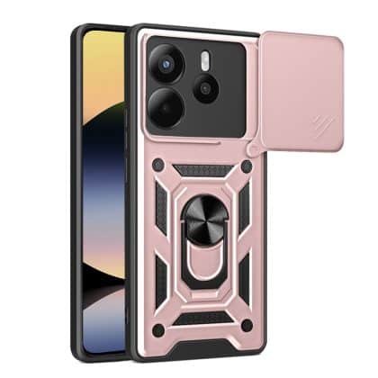 Techsuit CamShield Series - θήκη για Xiaomi Redmi Note 14 - Ροζ