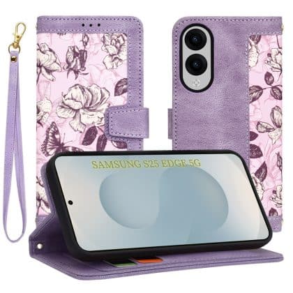Techsuit FlipCraft - θήκη για Samsung Galaxy S25 Edge - Μωβ