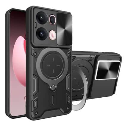 Techsuit CamGuard Pro - θήκη για Oppo Reno13 Pro - Μαύρο