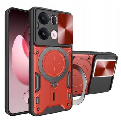 Techsuit CamGuard Pro - θήκη για Oppo Reno13 Pro - Κόκκινο