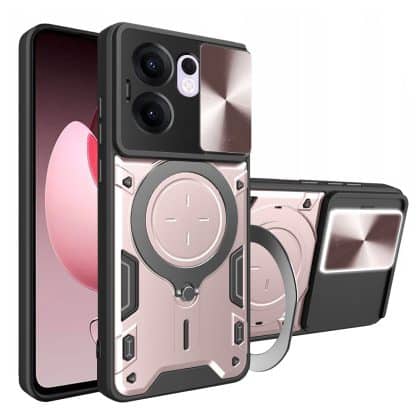Techsuit CamGuard Pro - θήκη για Oppo Reno13 F / 4G 5G FS - Ροζ