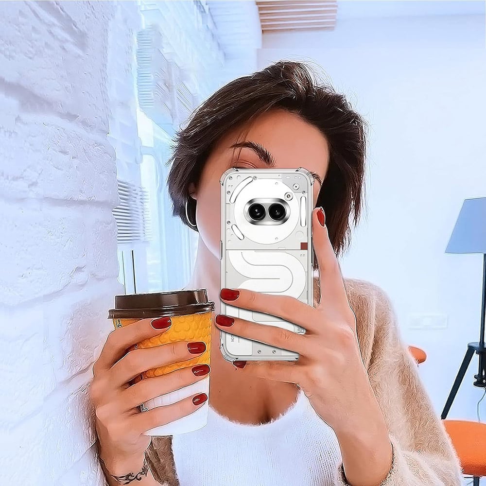 Techsuit Shockproof Clear Silicone - θήκη για Nothing Phone (3a) - Διάφανο - Image 6