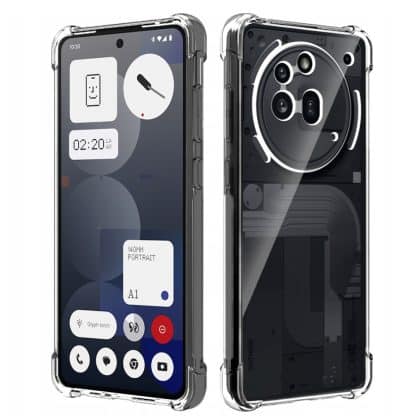 Techsuit Shockproof Clear Silicone - θήκη για Nothing Phone (3a) Pro - Διάφανο