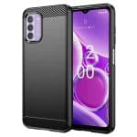 Techsuit Carbon Silicone - θήκη για Nokia G42 - Μαύρο