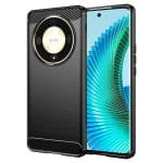 Techsuit Carbon Silicone - θήκη για Honor Magic6 Lite - Μαύρο