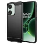 Techsuit Carbon Silicone - θήκη για Oneplus Nord 3 - Μαύρο