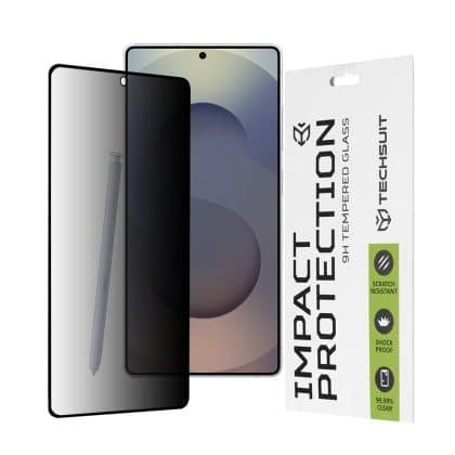 Techsuit - 111D Privacy Full Glue - Samsung Galaxy S25 Ultra - Μαύρο