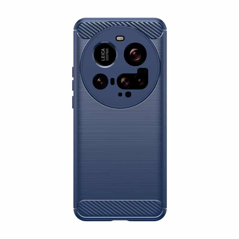 Techsuit Carbon Silicone - θήκη για Xiaomi 15 Ultra - Μπλε - Image 2