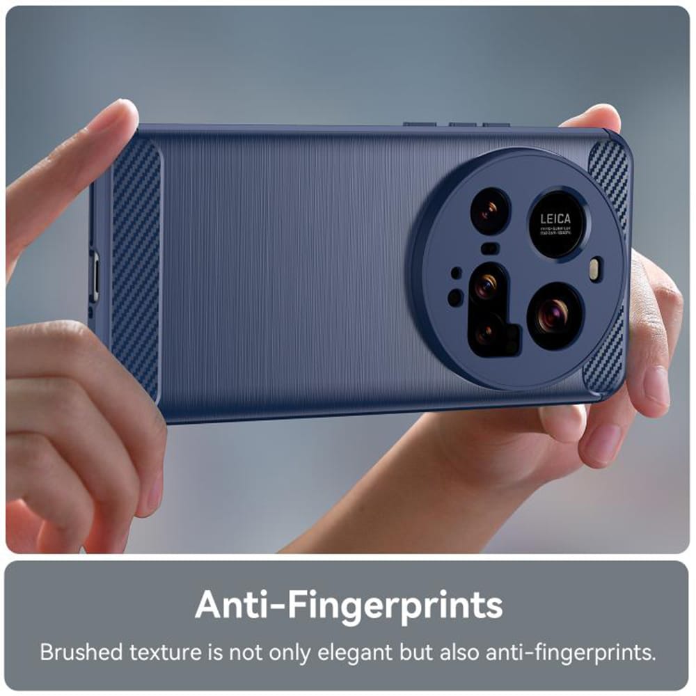 Techsuit Carbon Silicone - θήκη για Xiaomi 15 Ultra - Μπλε - Image 6