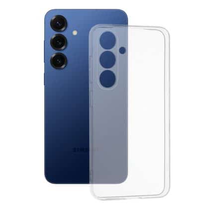 Techsuit Clear Silicone - θήκη για Samsung Galaxy S25 - Διάφανο
