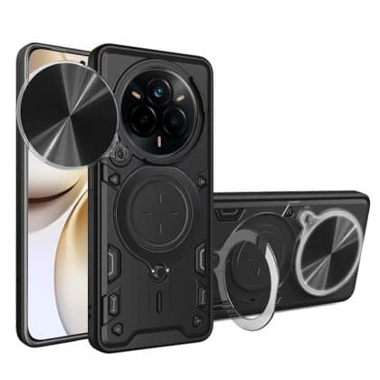 Techsuit CamGuard Pro - θήκη για Realme 14 Pro+ - Μαύρο