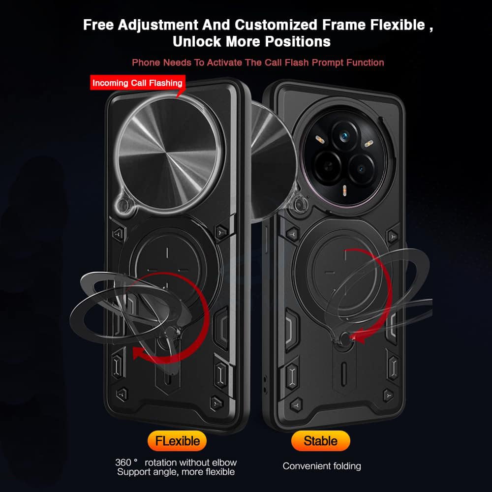 Techsuit CamGuard Pro - θήκη για Realme 14 Pro - Μαύρο - Image 4