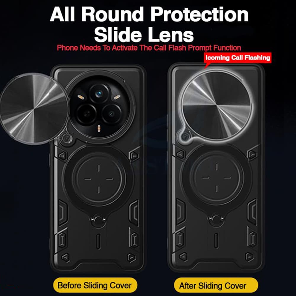 Techsuit CamGuard Pro - θήκη για Realme 14 Pro - Μαύρο - Image 3