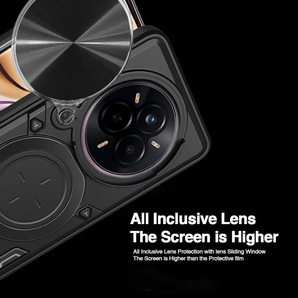 Techsuit CamGuard Pro - θήκη για Realme 14 Pro - Μαύρο - Image 5