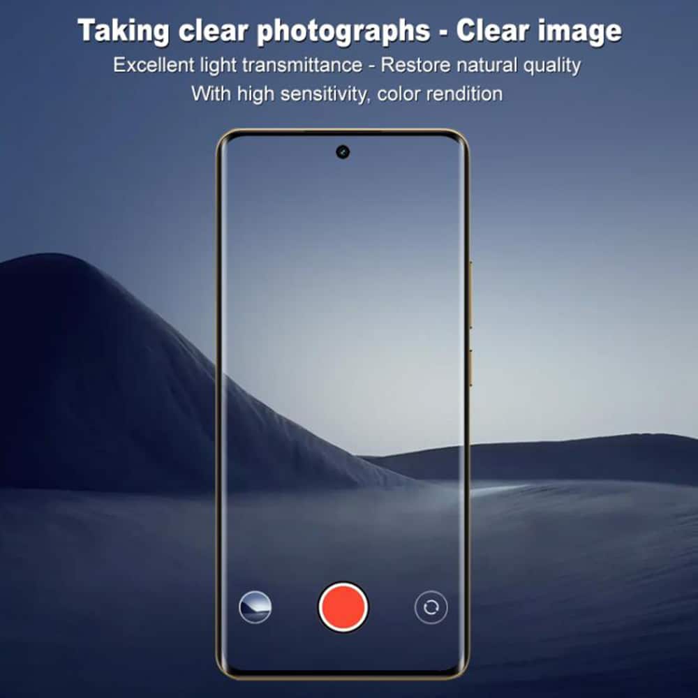 Techsuit - Πλήρες Γυαλί Κάμερας - Realme 14 Pro - Μαύρο - Image 4