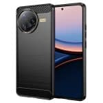 Techsuit Carbon Silicone - θήκη για Xiaomi Poco F7 Ultra - Μαύρο
