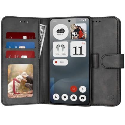 Techsuit Diary Book - θήκη για Nothing Phone (3a) - Μαύρο