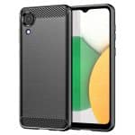 Techsuit Carbon Silicone - θήκη για Samsung Galaxy A03 Core - Μαύρο