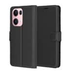 Techsuit Leather Folio - θήκη για Oppo Reno13 Pro - Μαύρο