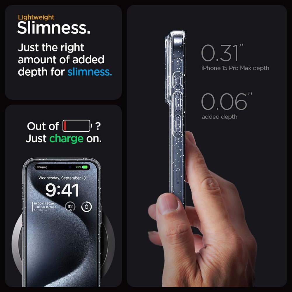 Techsuit SparkleSkin Series - θήκη για Honor X8c - Διάφανο - Image 2
