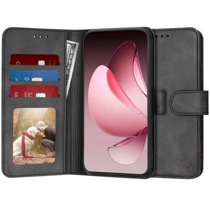 Techsuit Diary Book - θήκη για Oppo Reno13 Pro - Μαύρο