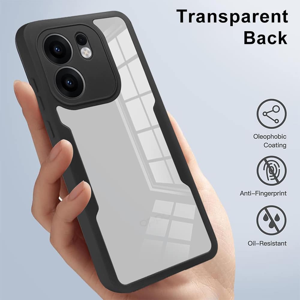 Techsuit ColorVerse 360 Series - θήκη για Oppo Reno13 F / 4G 5G FS - Διάφανο - Image 5