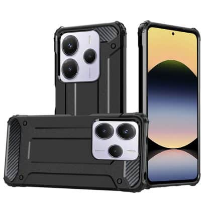 Techsuit Hybrid Armor - θήκη για Xiaomi Redmi Note 14 5G - Μαύρο