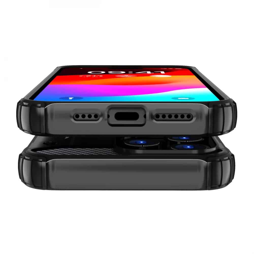 Techsuit Hybrid Armor - θήκη για Xiaomi Redmi Note 14 Pro / Poco X7 - Μαύρο - Image 6