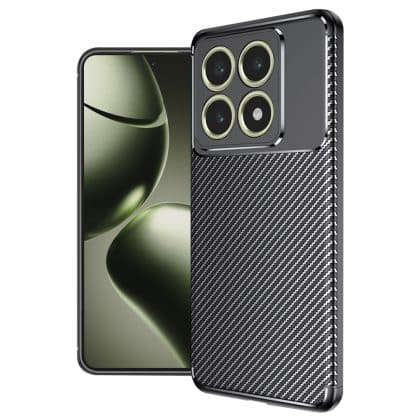 Techsuit CarbonFiber - θήκη για Xiaomi 14T - Μαύρο