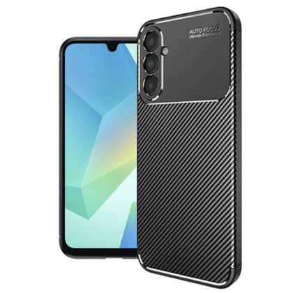 Techsuit CarbonFiber - θήκη για Samsung Galaxy A16 - Μαύρο