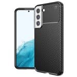 Techsuit CarbonFiber - θήκη για Samsung Galaxy S22 5G - Μαύρο